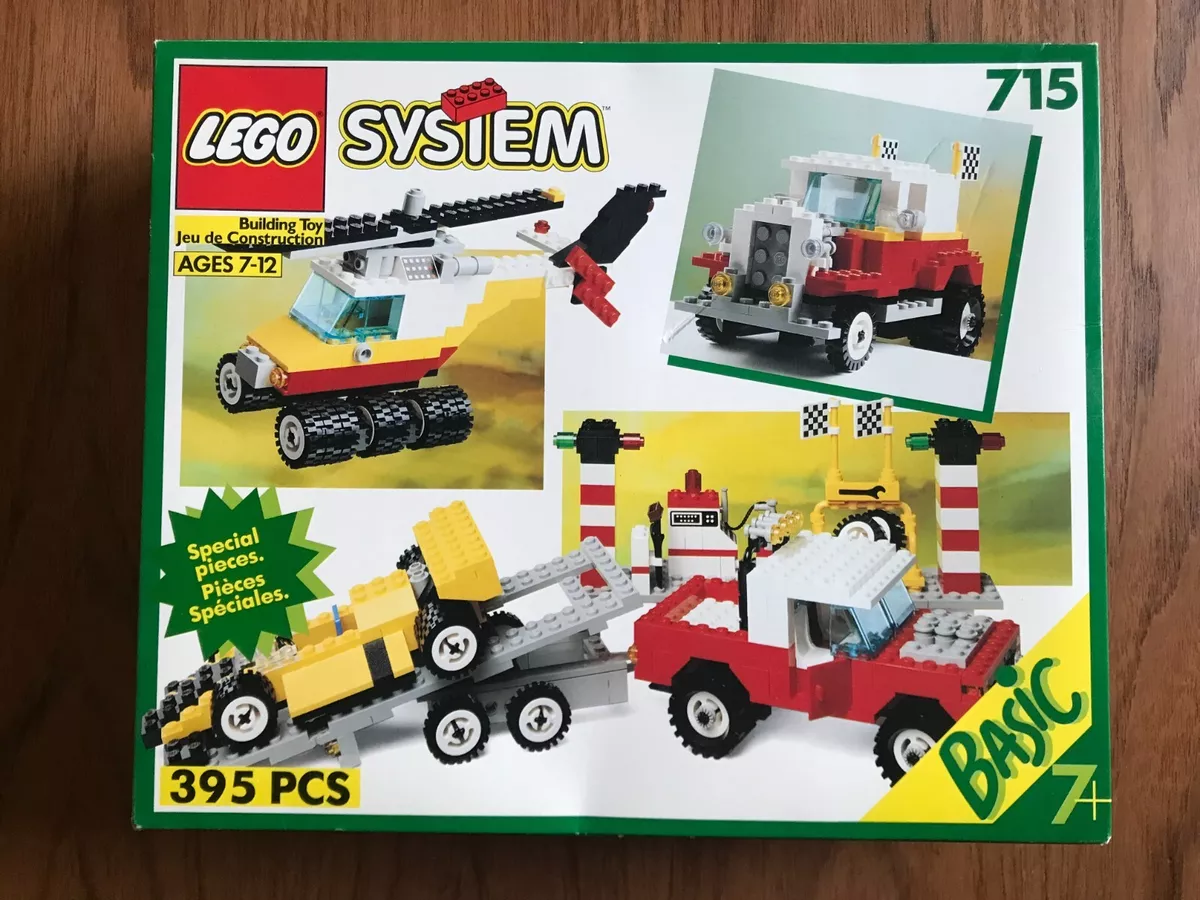 tjeneren Memo assistent Vintage LEGO System Building Toy Basic Set 715 Incomplete with Instructions  | eBay