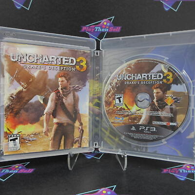 Uncharted 3: Drake's Deception (Sony PlayStation 3) PS3 Complete CIB  711719823322