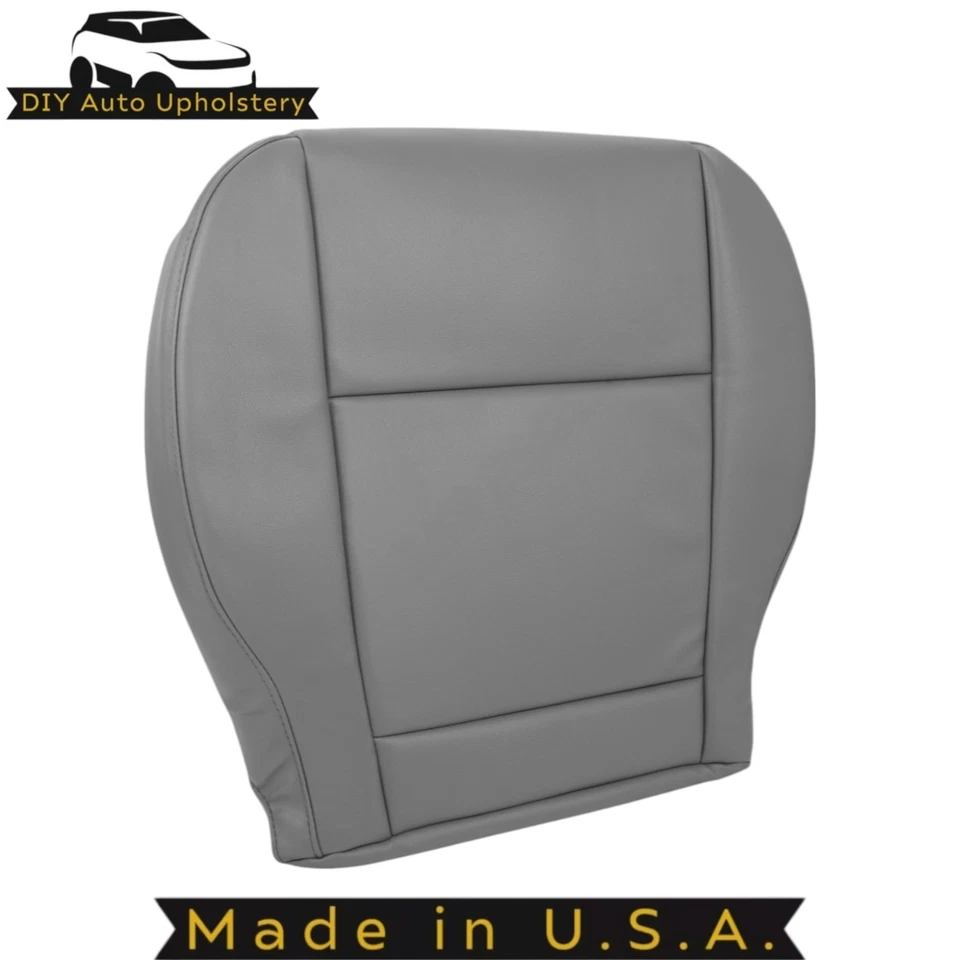 Capa inferior cinza couro sintético para motorista Ford Transit 150 250 350 Van 2014-2020 - Imagem 4 de 4