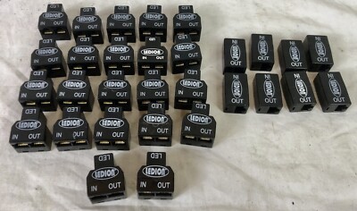 Ledion LED Niedervolt Licht RJ45 Anschlussdosen & Stecker x 31