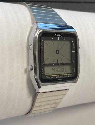 1984 VINTAGE CASIO digital WATCH AE-70 MADE IN JAPAN Battery