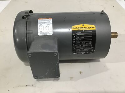Baldor Reliance VM3554T Industrial Motor 1.5HP 1755RPM 208-230/460V