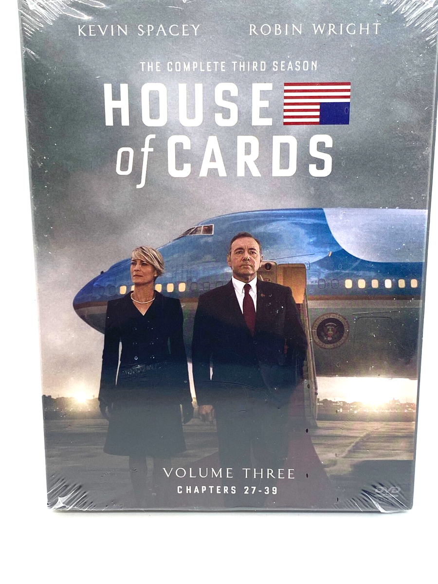House Of Cards The Complete Third 3rd Season DVD Set, Sealed | eBay