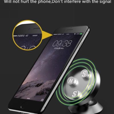 Support Magnétique Universel Pour Téléphone Voiture - Smartphone, GPS, MP3 - Neuf