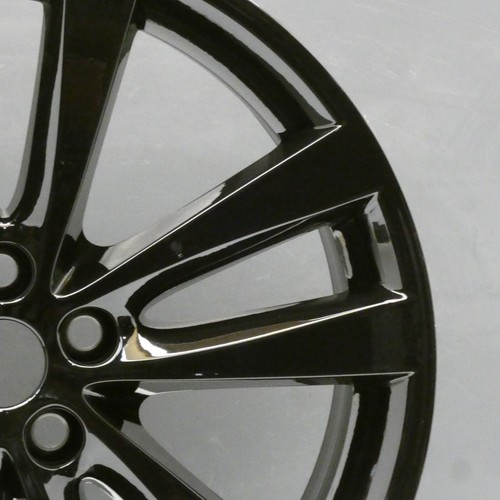 JAGUAR XE 19" BLACK R-SPORT X760 ALLOY WHEEL RIM T4N4798 FRONT 7.5J GENUINE X1 - Picture 7 of 14