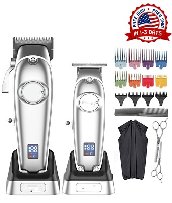 Maquina Para Cortar Cabello Cortadora De Pelo Inalambrica Profesional  Afeitar