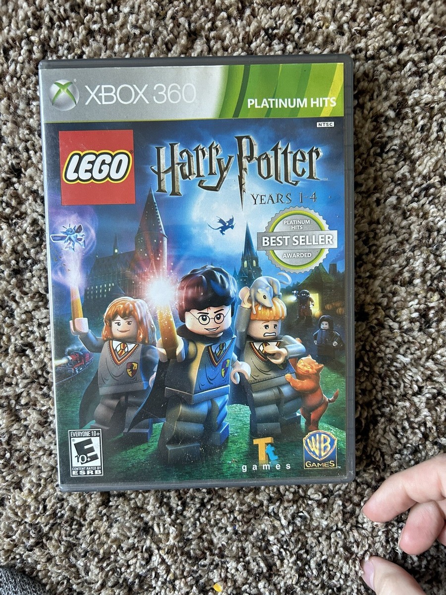 Xbox 360 Game Lego Harry Potter Platinum Hits Years 1-4 CIB Very