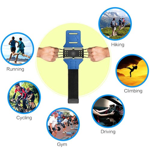 Porte-bracelet de sport pour téléphone portable course jogging entraînement gymnastique vélo iPhone Galaxy - Photo 26 sur 56