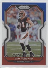 2020 Panini Prizm Red White & Blue Prizm Sam Hubbard #52 0rg2