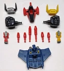Vintage Takara Diaclone Dia-Attacker Part Accessories Lot Vintage Robot