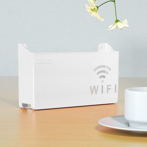 Tidy Up with This Chic Wall Mounted Bracket for Organizing Media Devices