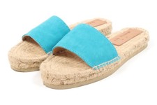 Marisa Rey Sandals Espadrilles Blue /Tt0522 Pn Ladies