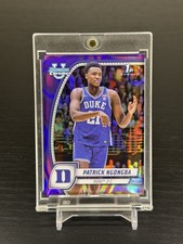 2025 Topps Bowman U Chrome Patrick Ngongba Purple Lava Duke Sweet 16
