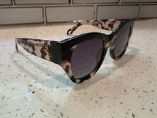 Quay Australia After Hours Luxe 1212 Brown Tortoiseshell Sunglasses 151 mm