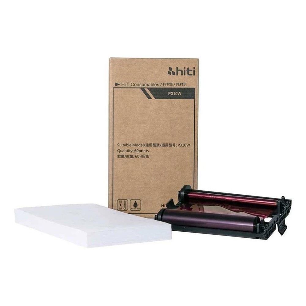 HiTi 4x6 Photo Paper Pack for P310W Printer 60 Sheets P1423.04XT