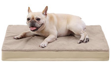 Medium Dog Bed 29x18 Orthopedic Egg Crate Foam Washable Waterproof