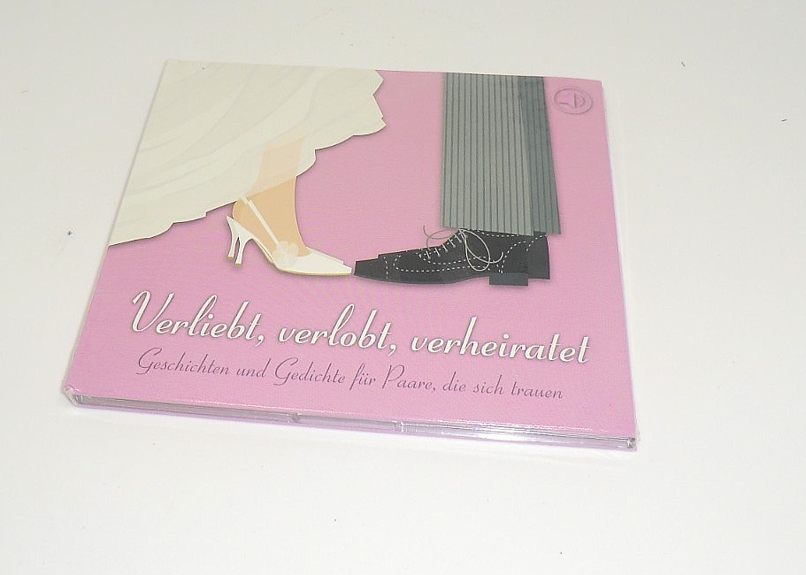 Hörbuch Verliebt, verlobt, verheiratet - Geschichten für Paare  OVP   HÖB-VVV - Hebbel, Tschechow, Balzac, Ringelnatz, Tucholsky u.a.