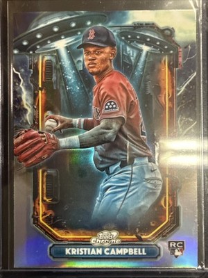 2025 Topps Chrome Cosmic Extraterrestrial Talent #ET-33 Kristian Campbell RC 