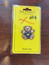 Sew Perfect Iron On Appliqu  Patch Teddy Bear
