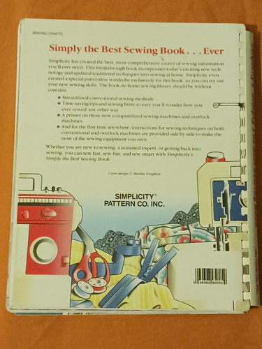 Simplicity's Simply the Best Sewing Book - Paperback By Simplicity - GOOD - Picture 3 of 3