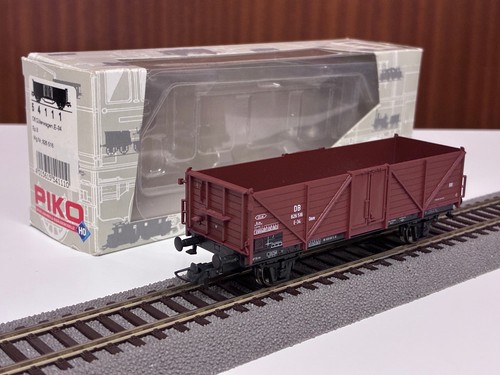 PIKO 54111 offener Güterwagen Omm 34, DB, Epoche III, in OVP, DC | Zustand: Gebraucht