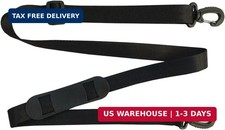 1 Wide Adjustable Purse Strap Replacement Shoulder Bag Crossbody Black Silver