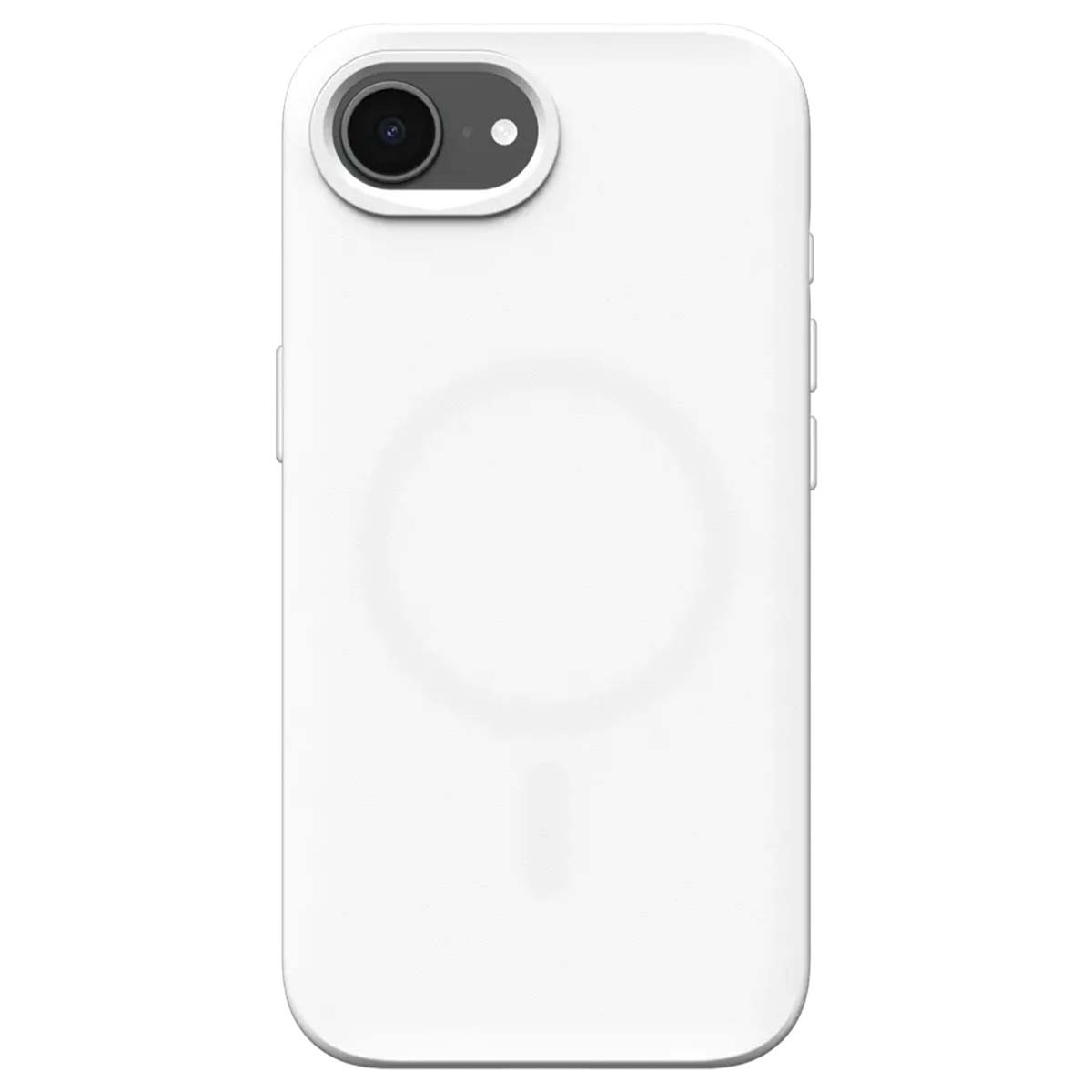 Coque iPhone 16e aimantée Rhinoshield blanche pour recharge sans fil active