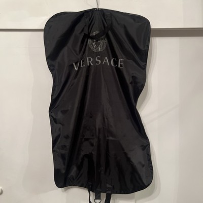 Versace Reise-Kleidersack schwarz mit Aufhänger original,  