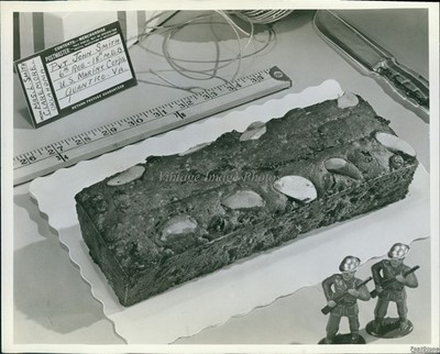 1941 Gaynor Maddox Cakes Us Marine Corp Quantico Va Care Package Photo 8x10