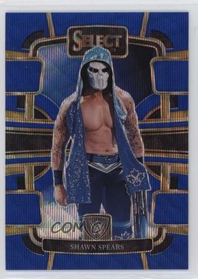 2024 Select WWE Concourse Blue Wave Prizm 26/49 Tye Dillinger Shawn Spears 02v3