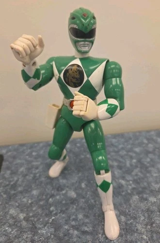 Green Ranger Mighty Morphin Power Rangers 1993 Vintage 8" Bandai Action Figure