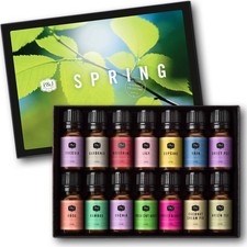 P J Trading Spring Set of 14 Fragrance Oils Scents for Candle Making, Soap M...