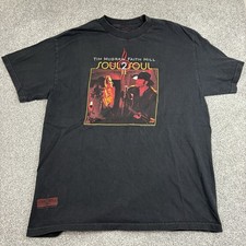 Tim Mcgraw Faith Hill T-Shirt Mens M ? Soul 2 Soul 2006 Tour 2 Faded Vintage Y2K