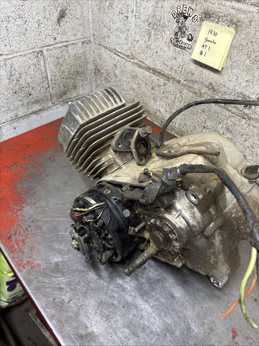 1970 Yamaha At1 At1b Enduro Engine Motor Complete Turns Over | eBay