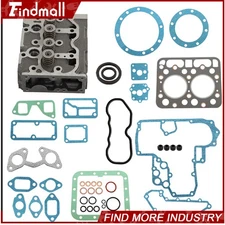 Findmall Complete Cylinder Head Full Gasket Set 15221-03020 For Kubota Z751 Z750
