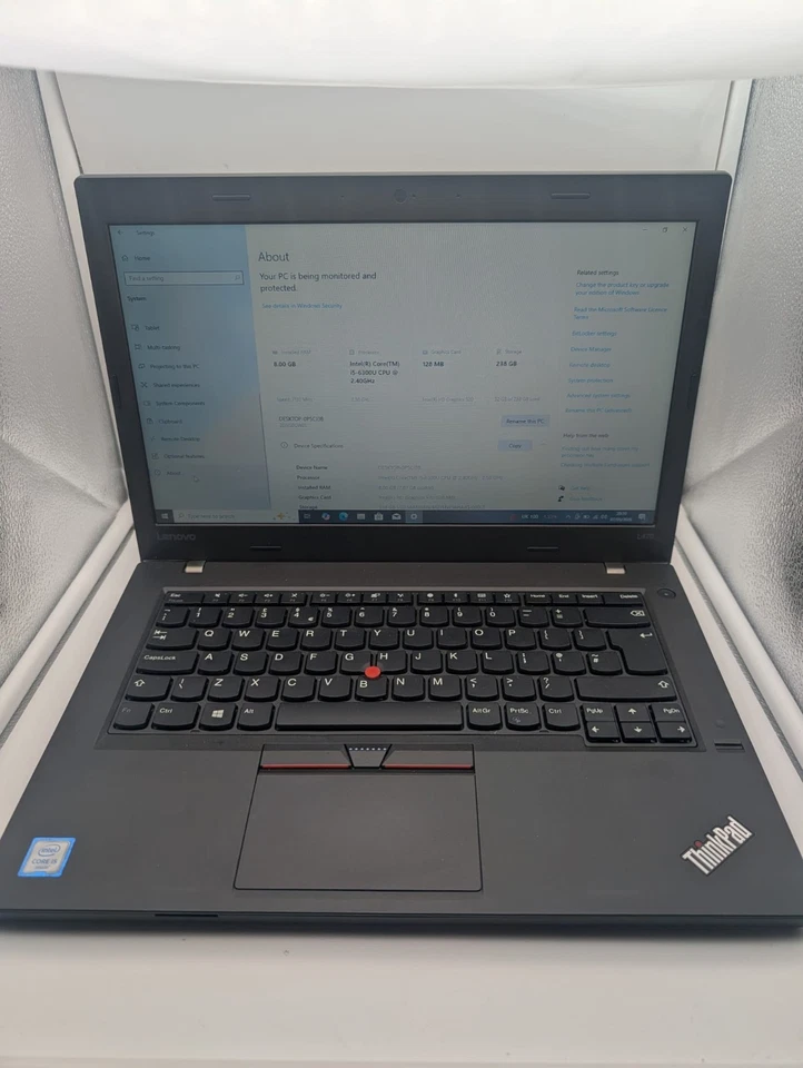Lenovo ThinkPad L470 · i5-6300U · 8GB · 256GB, photo 1 of 5