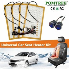 Universal 12v Alloy Wire Car Seat Heater Kit 2seats Cushion Heated Button Switch Universal 12v Alloy Wire Car Seat Heater Kit 2seats Cushion Heated Button Switch