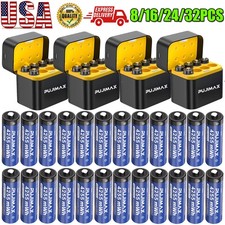 8/16/24/32 PCS AA 1.5V 4255mWh Rechargeable Lithium Battery With Charger Box NEW
