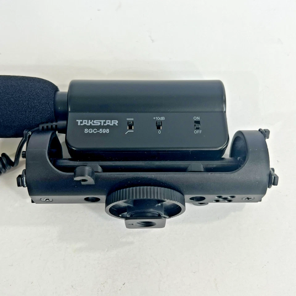 Takstar SGC-598 Escopeta Video Micrófono Cámara Entrevista Grabación Micrófono para DSLR Foto 2 de 4