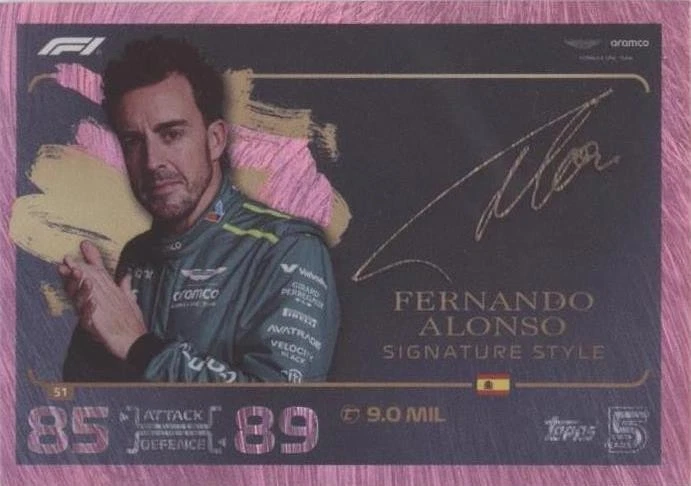 2024 Topps F1 Turbo Attax - Fernando Alonso #51