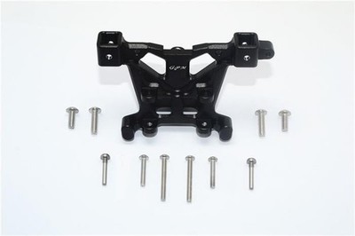 GPM TRAXXAS 1/10 E-Revo Aluminium Karosseriebefestigungshalter hinten schwarz / 