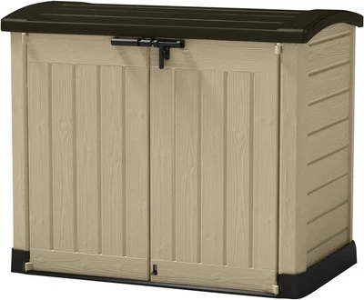 Storage Shed Keter Store-It Out Outdoor Garden Furniture Storage Sheds - Beige