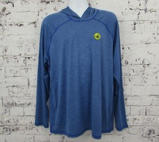 Body Glove Royal Blue Long Sleeve XL Sun Beach 50 UPF Rash Guard Hoodie T-Shirt