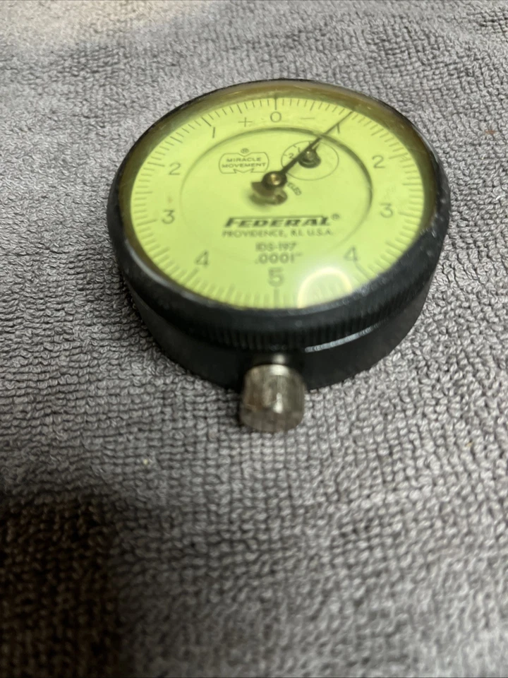 Mahr Federal IDS-187 Dial Indicator, 0-.080" Range, .0001" Graduation - Image 2 of 4