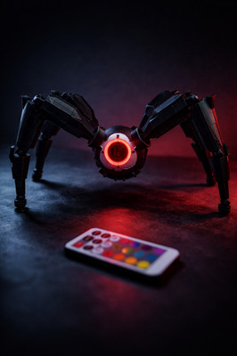 Arc Raiders Leaper LED Light Up Figurine   3D Printed Sci-Fi Robot Model