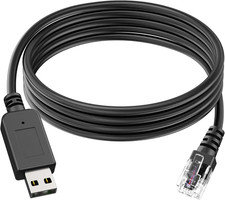 Radar Detector Cable, USB to RJ11 Plug,Replacement Radar Detectors Power Cable f