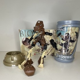 LEGO Bionicle Pohatu 8531 Toa Mata Complete Set w/ Canister & Instructions
