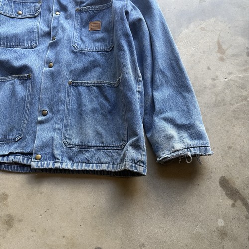Vintage Walls Denim Jacket XL Blanket Lined Chore Blizzard Carhartt Style - Picture 3 of 8