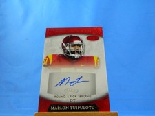 Marlon Tuipulotu Aspire 2021 RC Rookie Autograph Auto