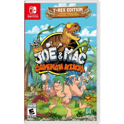 New Joe and Mac: Caveman Ninja - T-Rex Edition [Nintendo Switch]